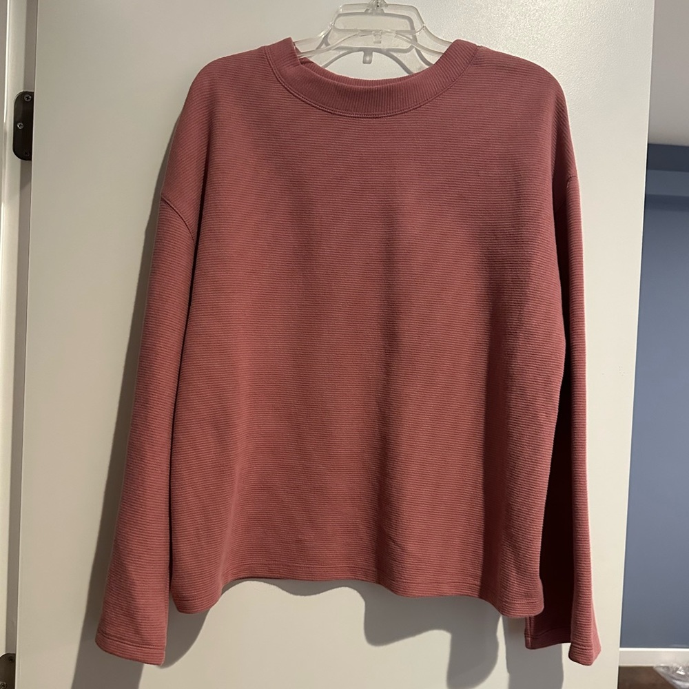 Pink Target sweater, M, washed once, never worn